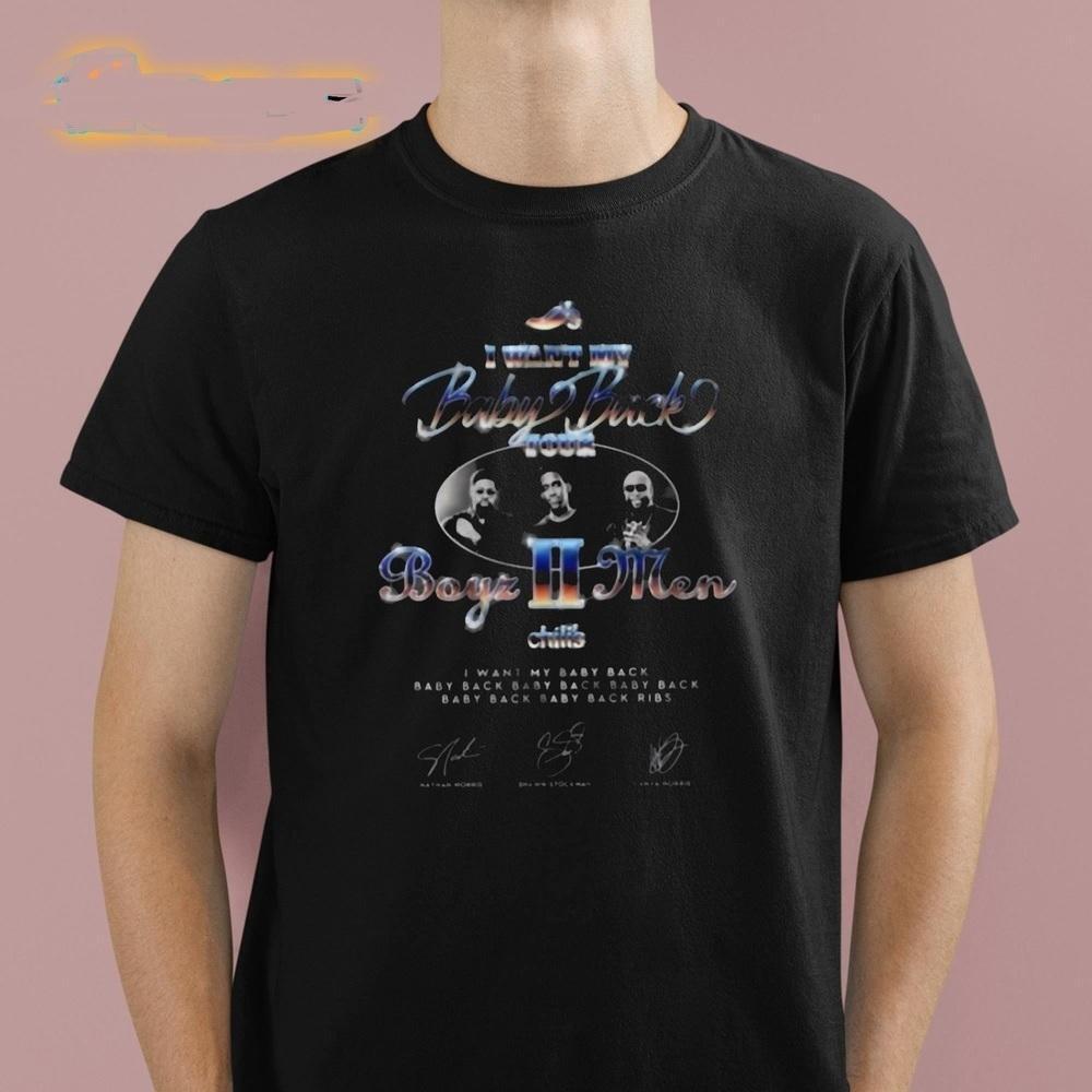 I Want My Baby Back Ribs Tour Boyz Ii Men Fan T Shirt